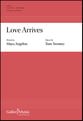 Love Arrives SA choral sheet music cover